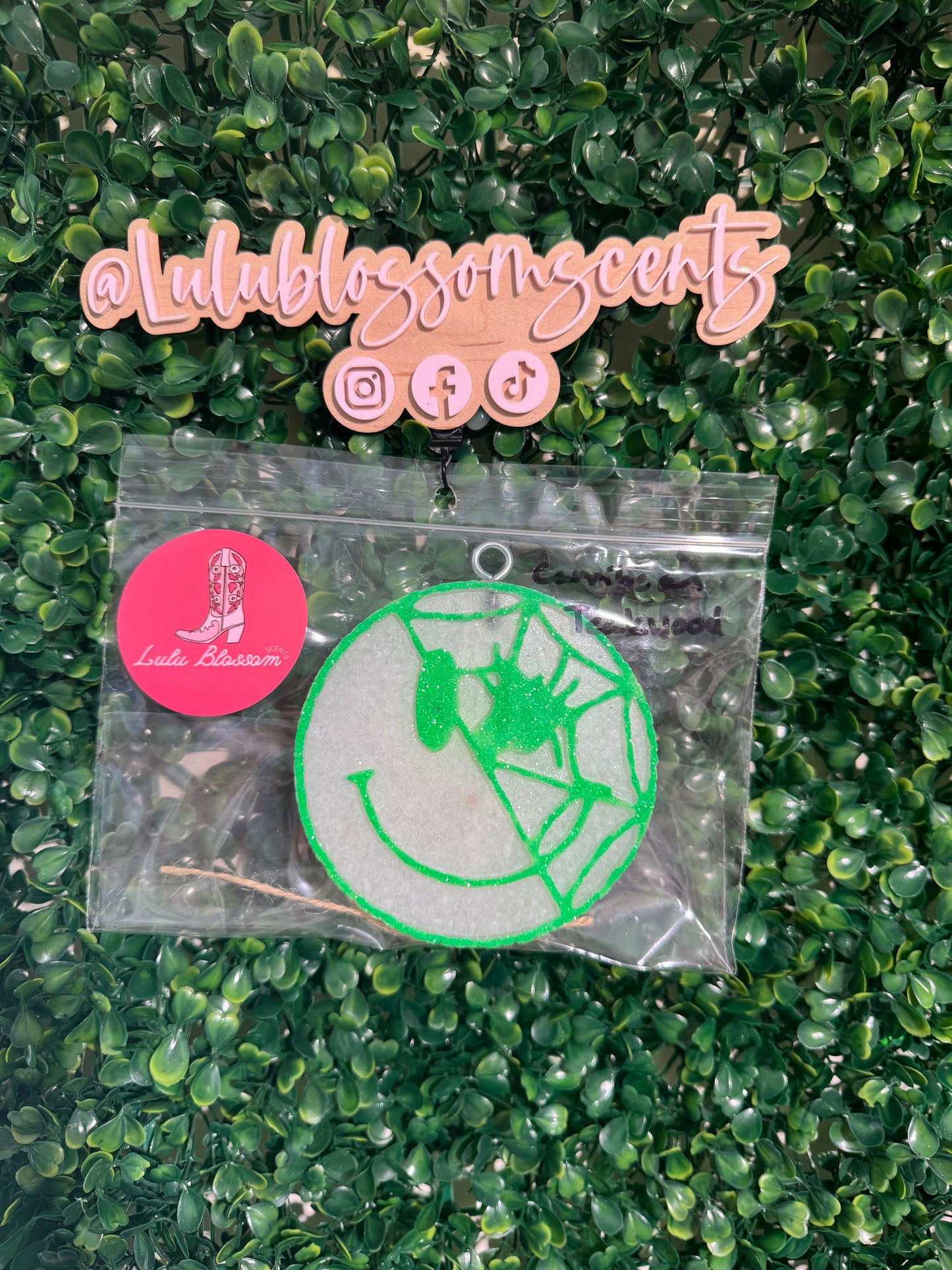 Spider Smiley Freshie - Caribbean Escape