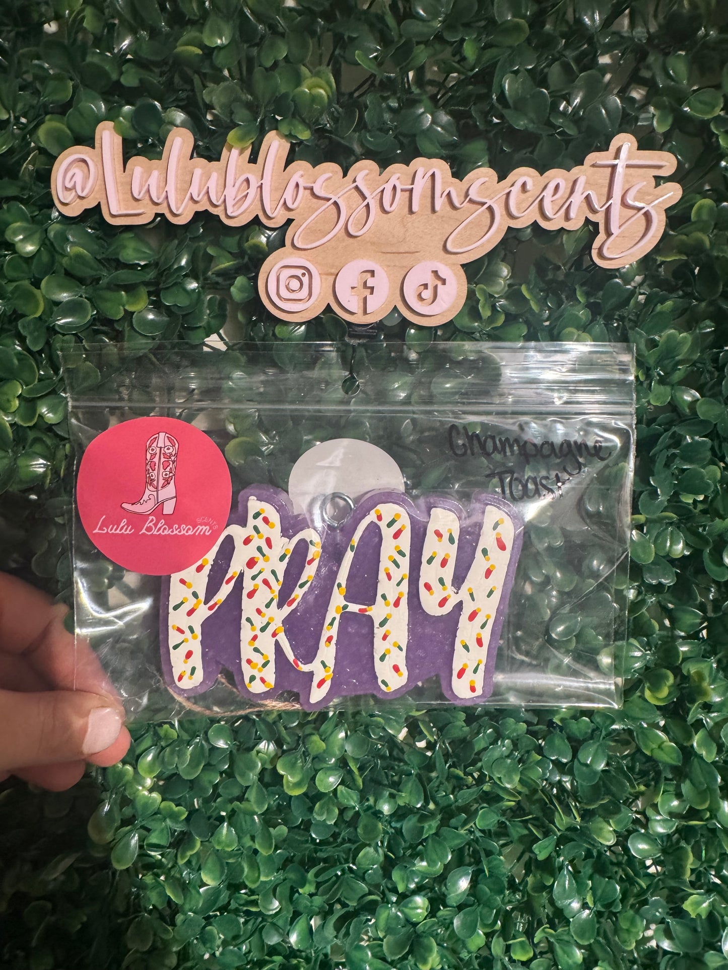 Pray Freshie - Champagne Toast