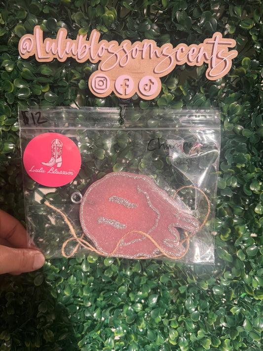 Drip Smiley Freshie - Champagne Toast