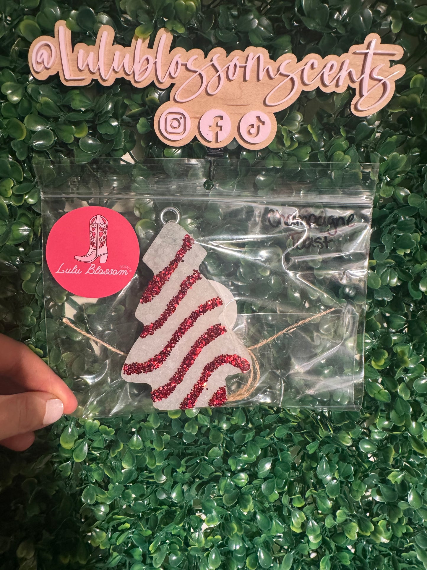 Lil Debbie Tree Freshie - Champagne Toast